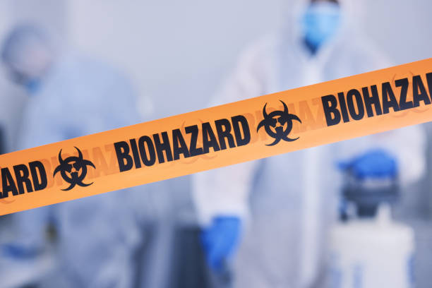 Professional Blood Cleanup technician working in West Alexandria, OH
